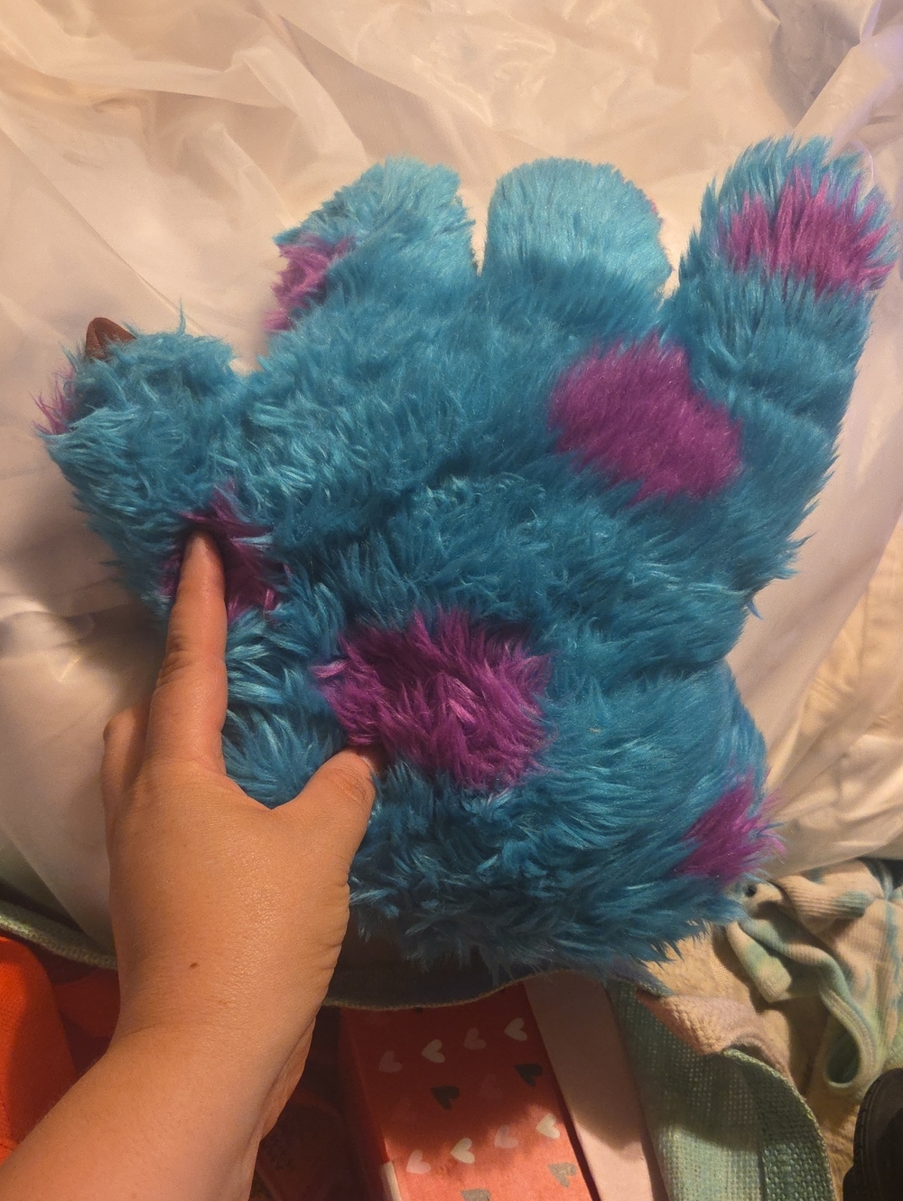 Sully From Monsters Inc. Costume Hands